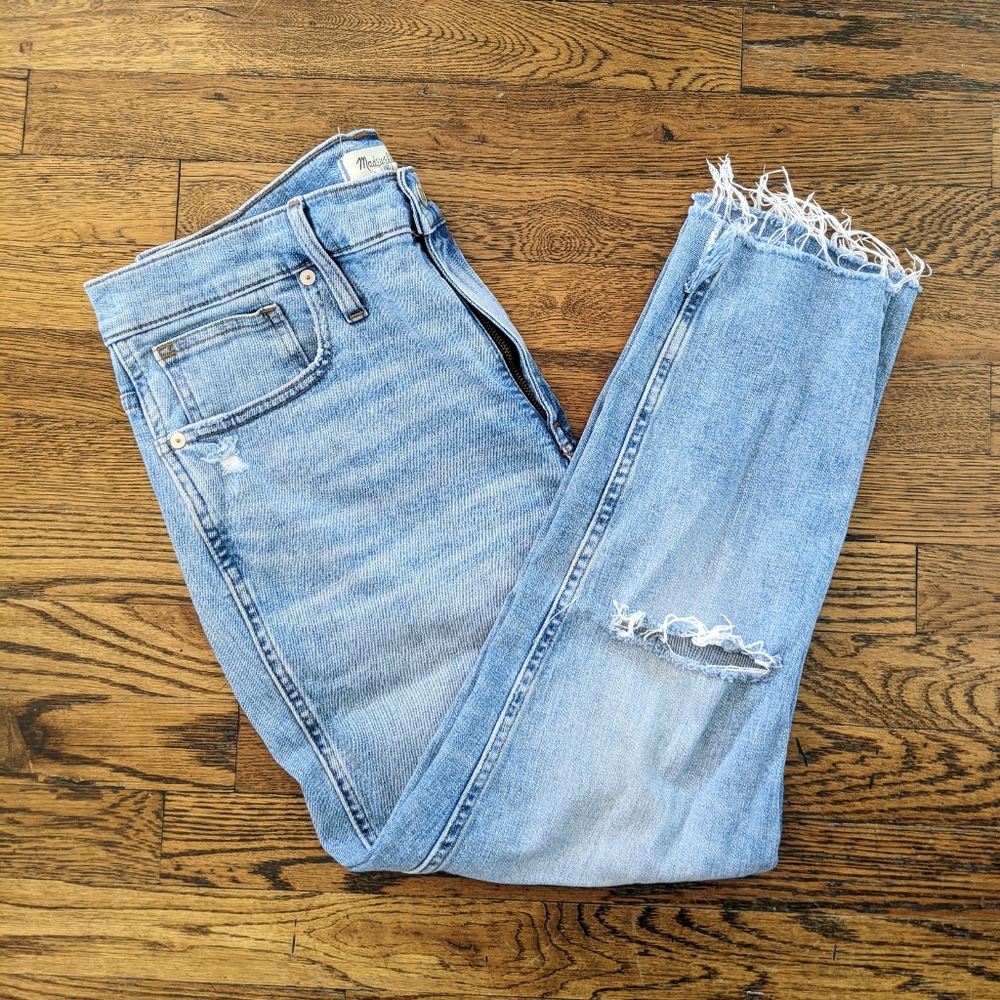 10" High-Rise Skinny Crop Jeans Petite